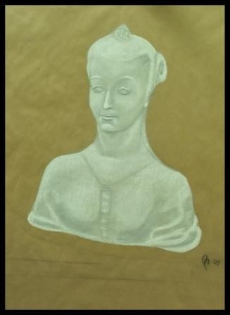 Women plaster model renesansa
