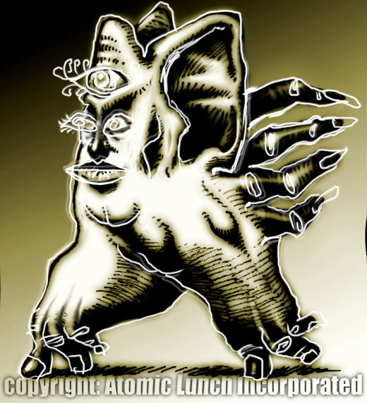Houckian Night Creature - Sketch
