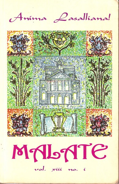 Cover for Malate La Salliana Issue