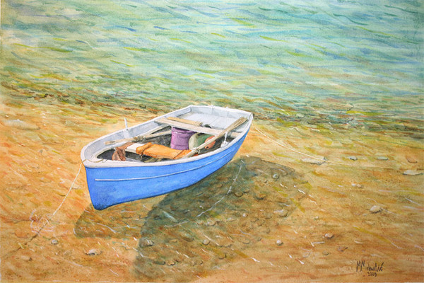 In very clear sea