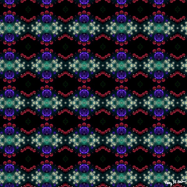 Gem pattern design 4