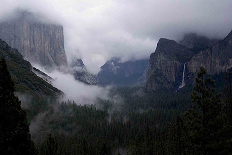 El Capitan enshrouded