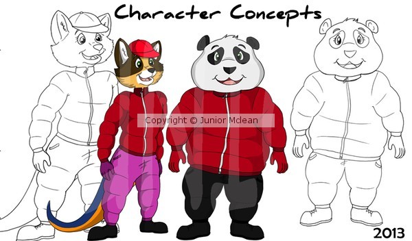 Commission Project: Fantasy Cartoon Characters