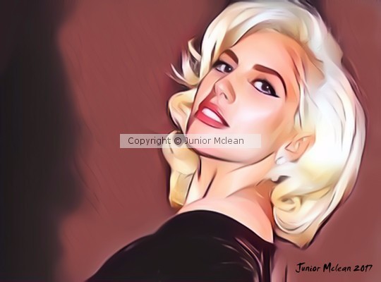 2nd Artwork of Lady Gaga