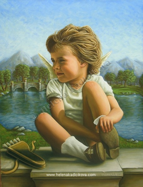 The Rest - original oil painting