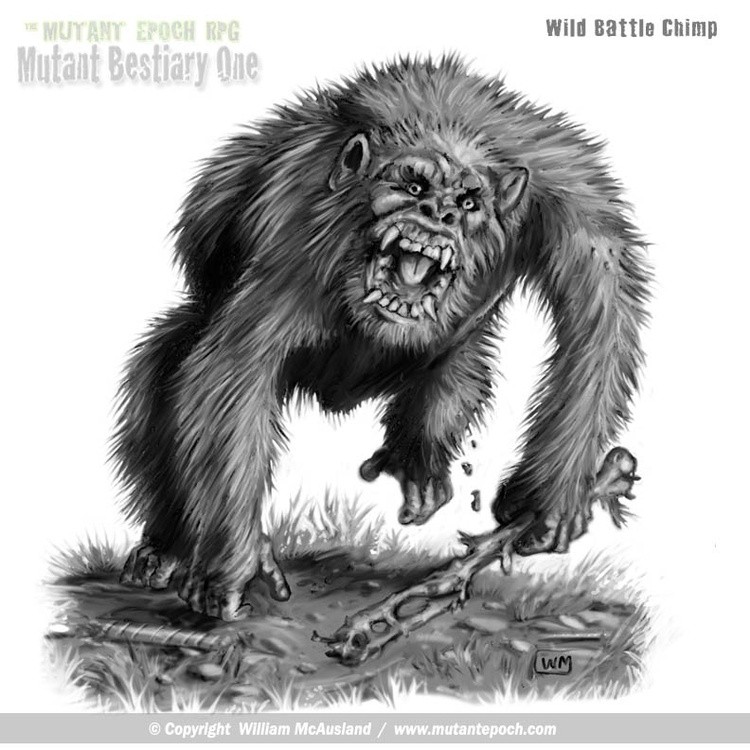 Battle Apes! Wild Chimp