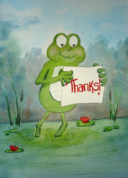 Frog Series:  Thanks!