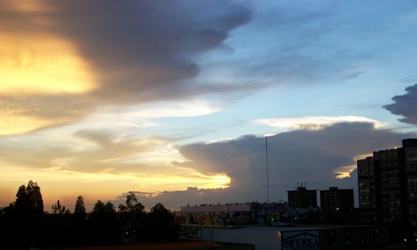 Atardecer en Guayana