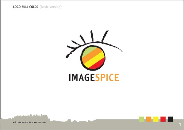 ImageSpice Multimedia Logo and Visual Identity