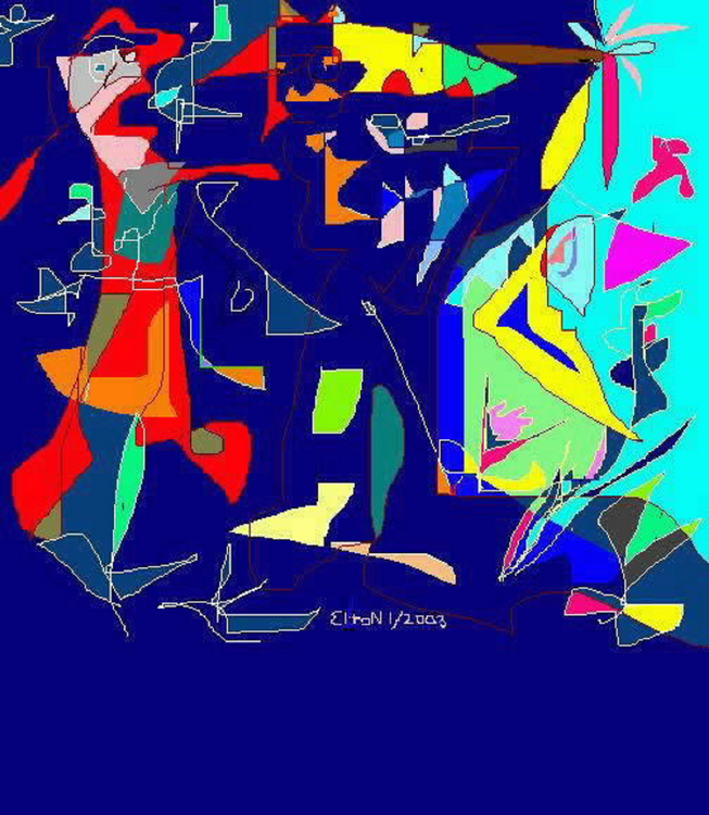 EGYPTIAN GHOST CAT 1--PHARAOH'S ARMY DROWN IN RED SEA..(C)2003 ELTON HOUCK