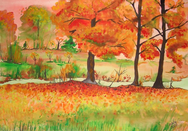 Red autumn