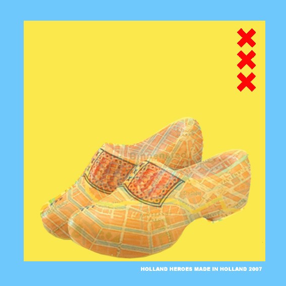 HOLLAND HEROES WOODEN SHOES AMSTERDAM