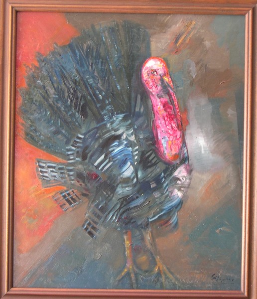 Turkey with distemper