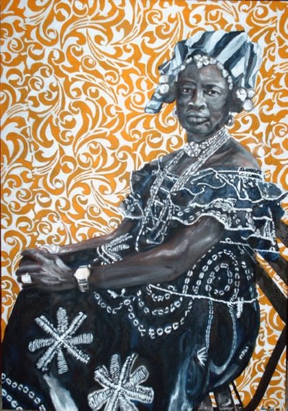ritratto di donna africana