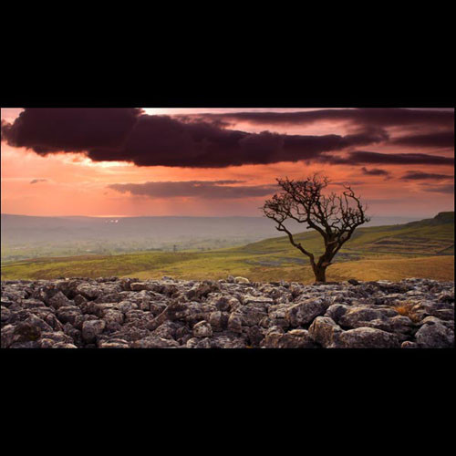 Ingleborough dusk
