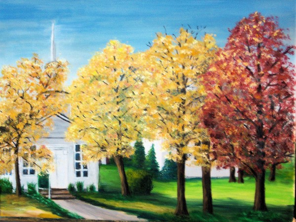 Church in Autumn