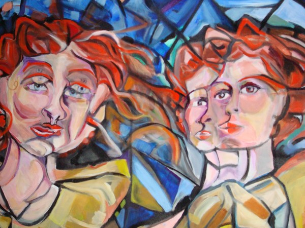 two women