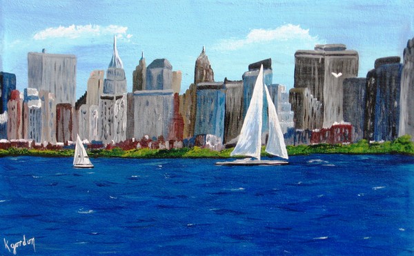 sailing on the hudson