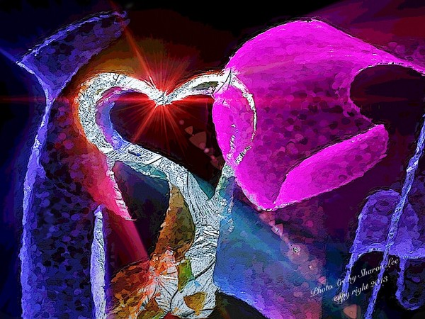 Mixed Media Heart
