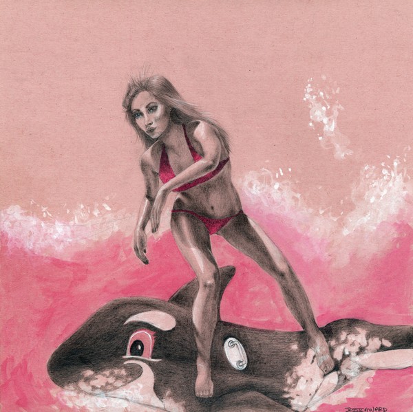 Lil' Whale Surfer