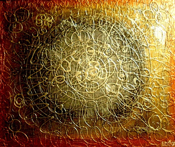 GOLD SIL ABSTRACT