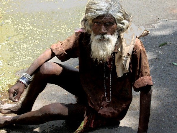 Mischiveous Street Man