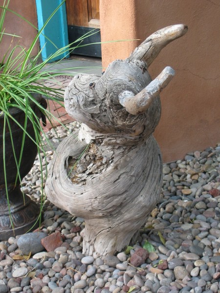 Bull in the Garden.