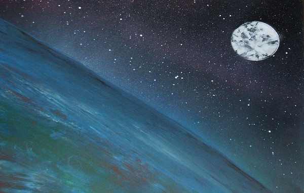 Earth & Moon