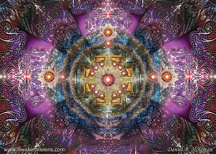 H012HeartMandala 5x7