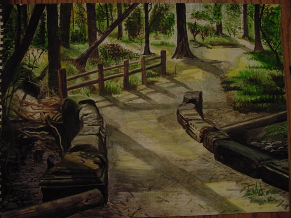 The bridge Joaquin Miller