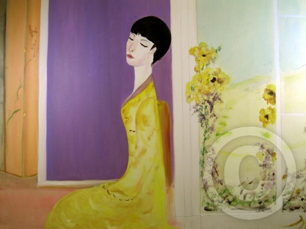 Femme en Jaune
