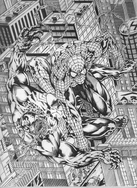 SPIDERMAN VS VENOM