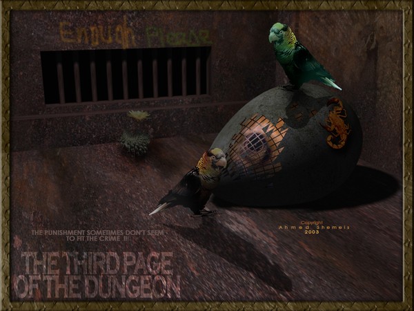 the third page pf the dungeon