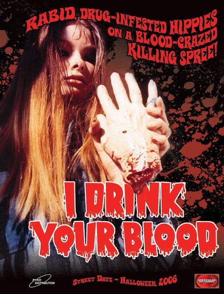 I Drink Your Blood dvd Sell Sheet