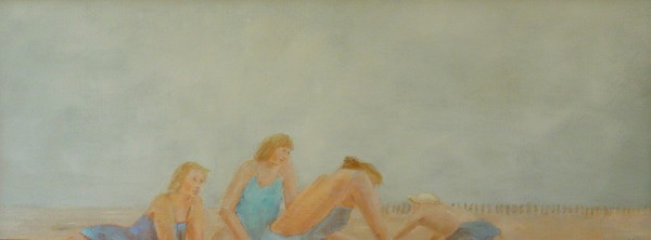 on the beach