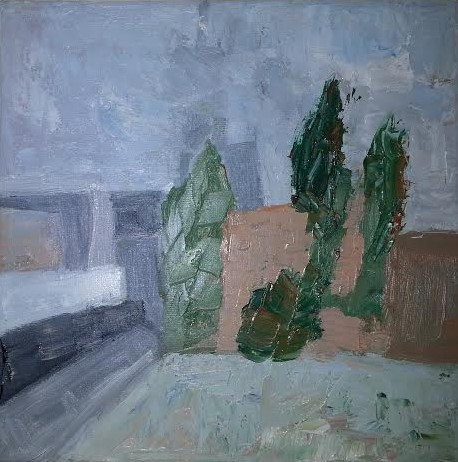 Landscape in gray, 2013
