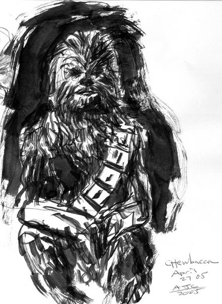 CHEWBACCA ink
