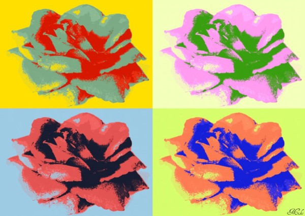 Roses Pop-Art 2