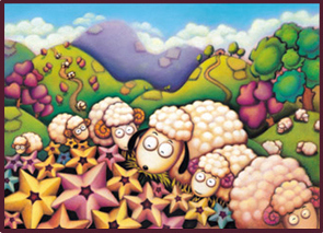 Barky the dog sheep