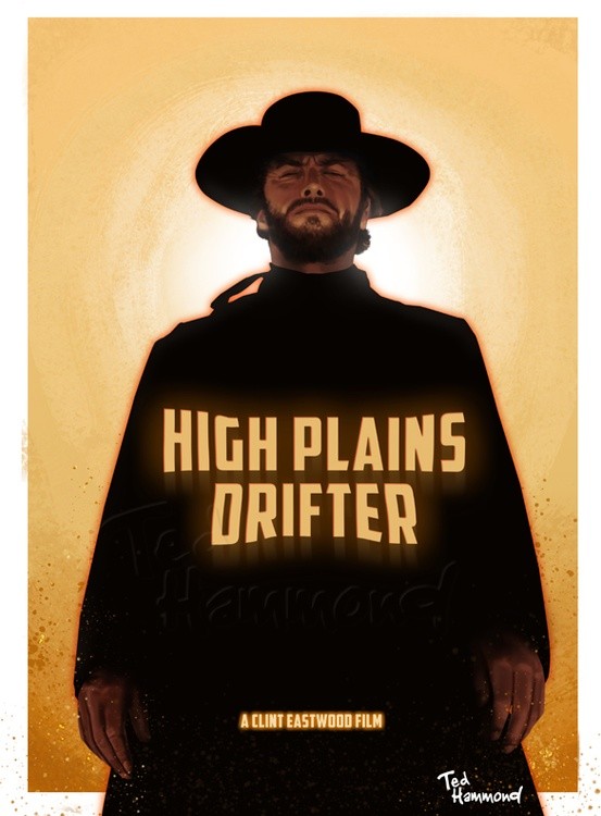 High Plains Drifter poster design