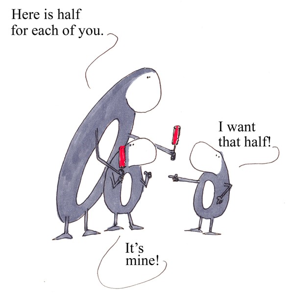that half