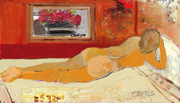 Model Nude in Relax