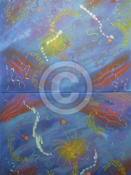 underwater abstract