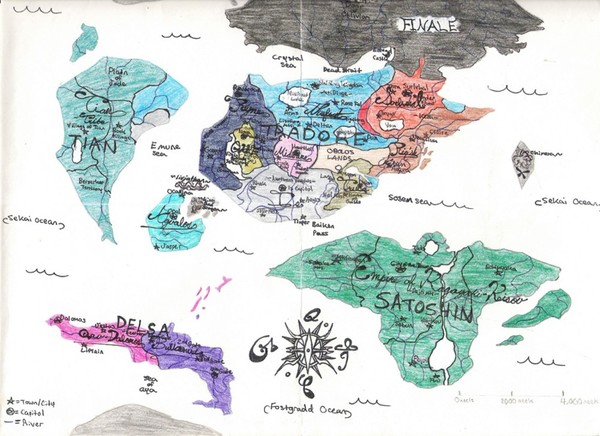 World Map of Nis