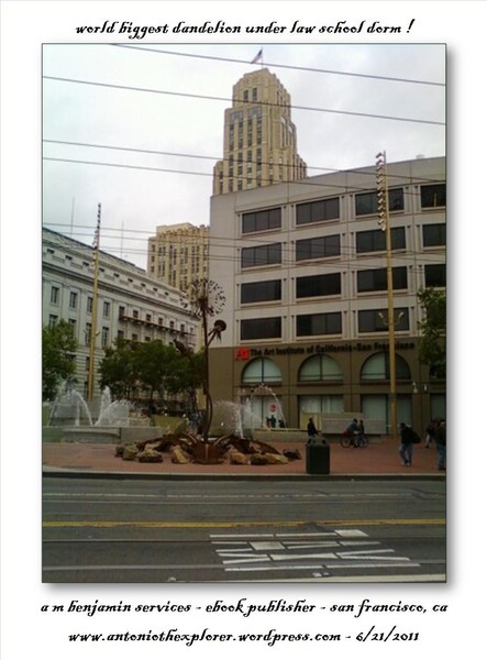 world biggest dandelion on market st