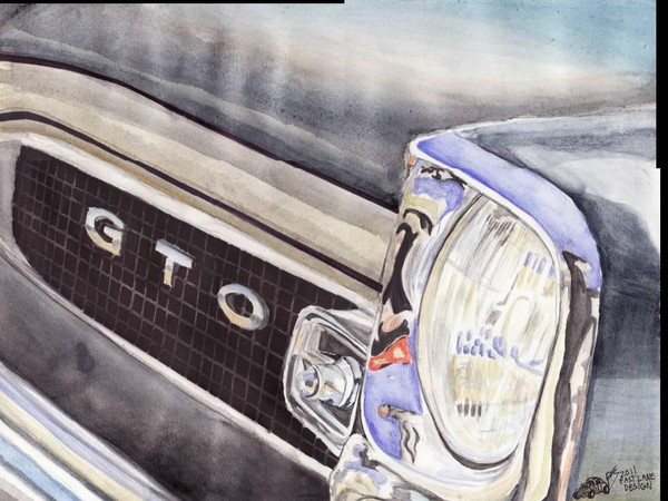 1966 Pontiac GTO Close Up