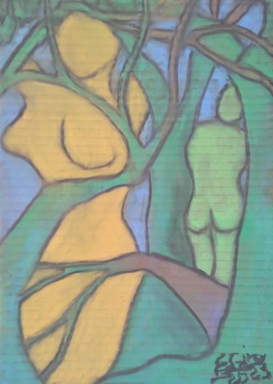Adam and Eve Hiding From God After their SIN!