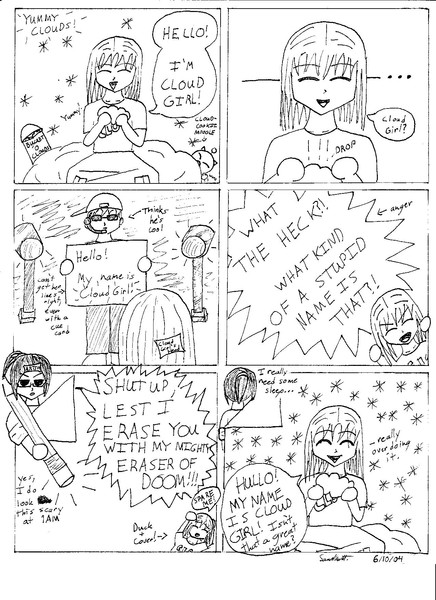 Cloud Girl Strikes Back