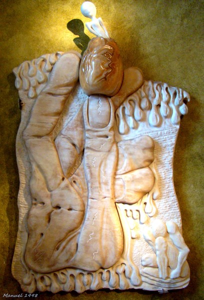 Narcissus' rebirth 1998 sculpture