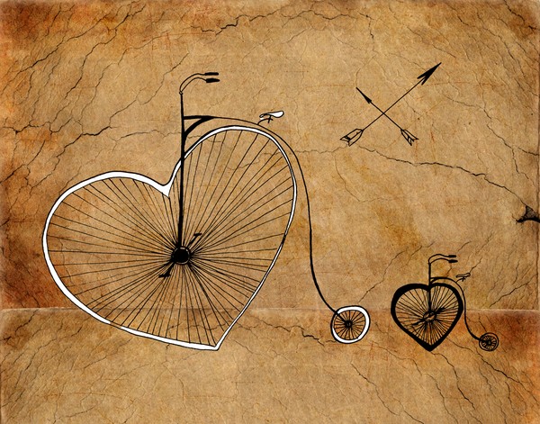'An old love' giclee art print